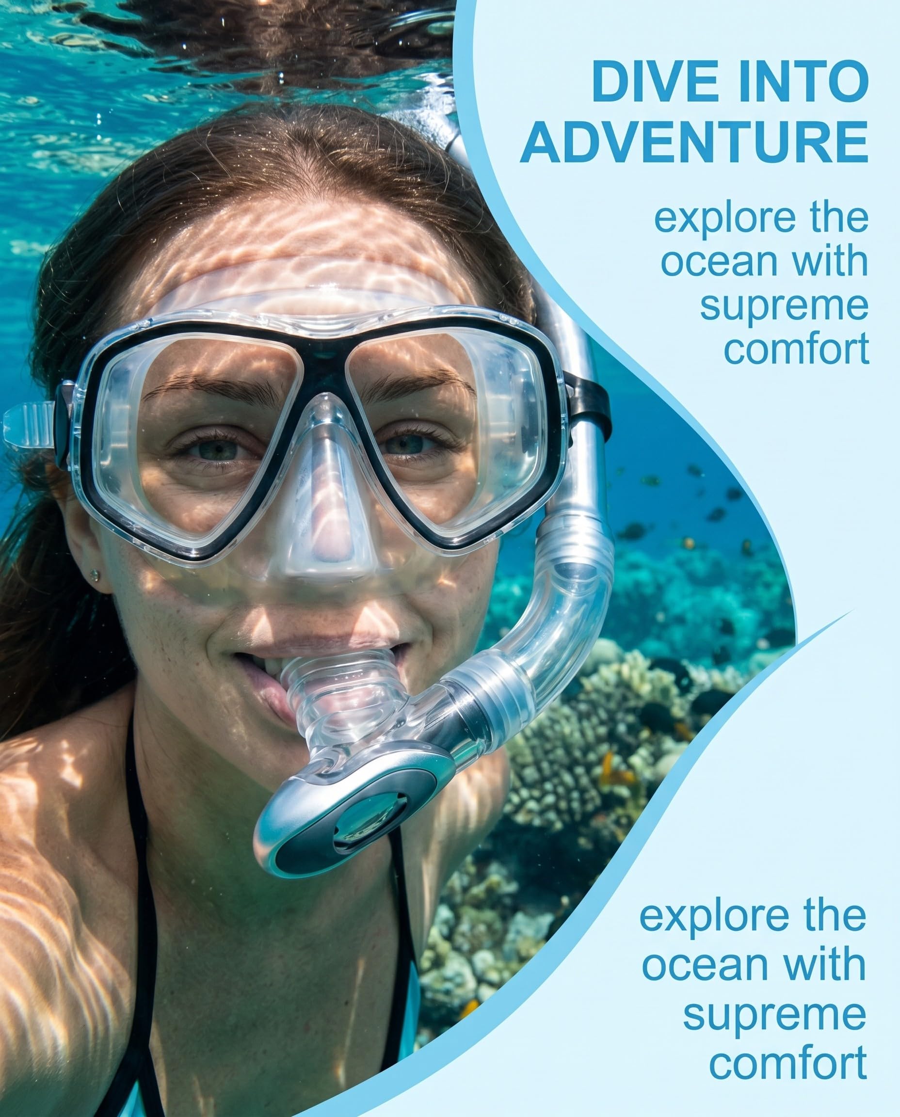 Boccaglio da Morso per Immersione e Snorkeling, 3 Pezzi, Silicone Alimentare, Ricambio Universale per Erogatore e Snorkel, Massima Igiene e Comfort.