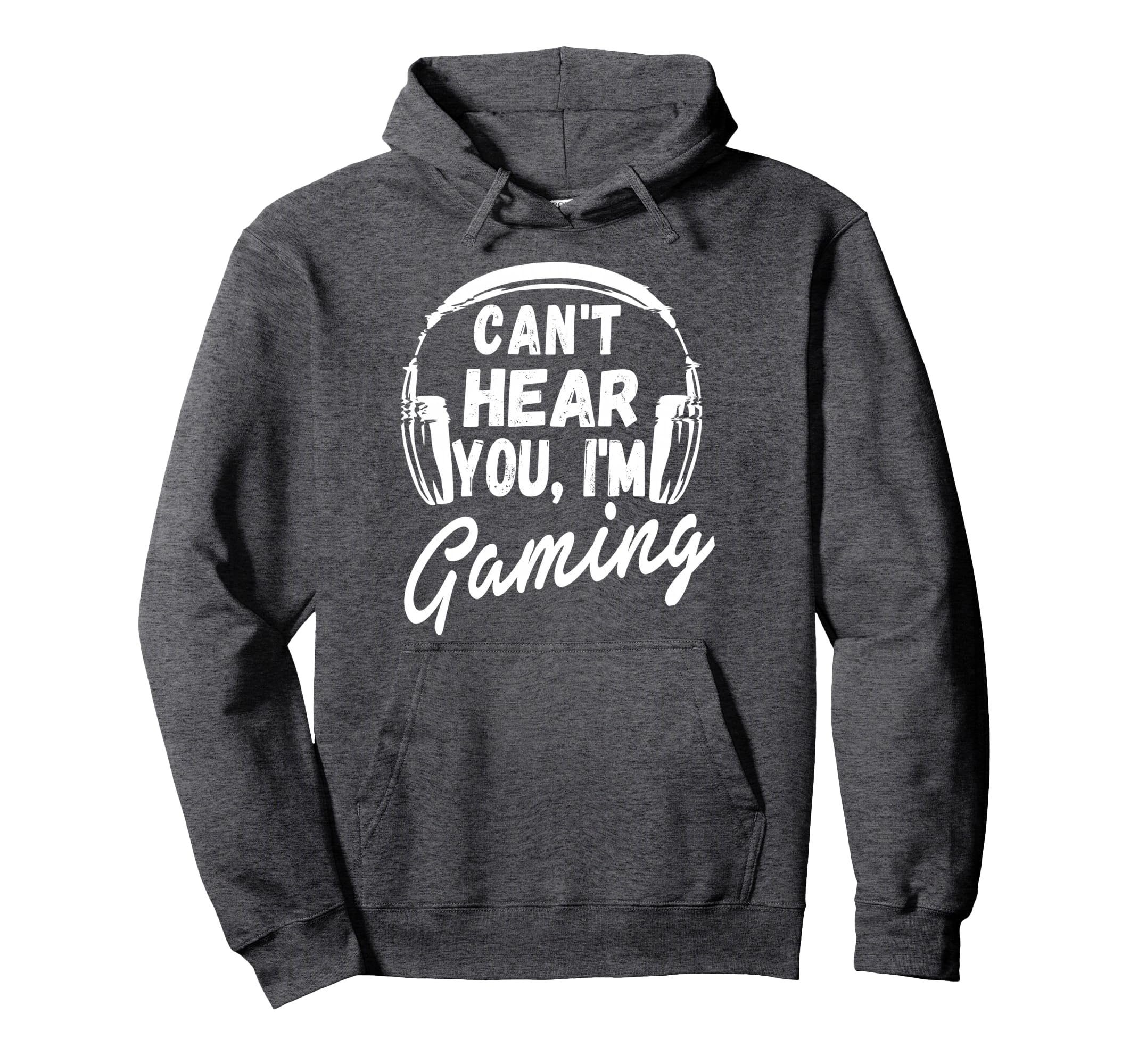 T-Shirt Gift For Gamer Men, Boy I Can't Hear You I'm Gaming Pullover Hoodie