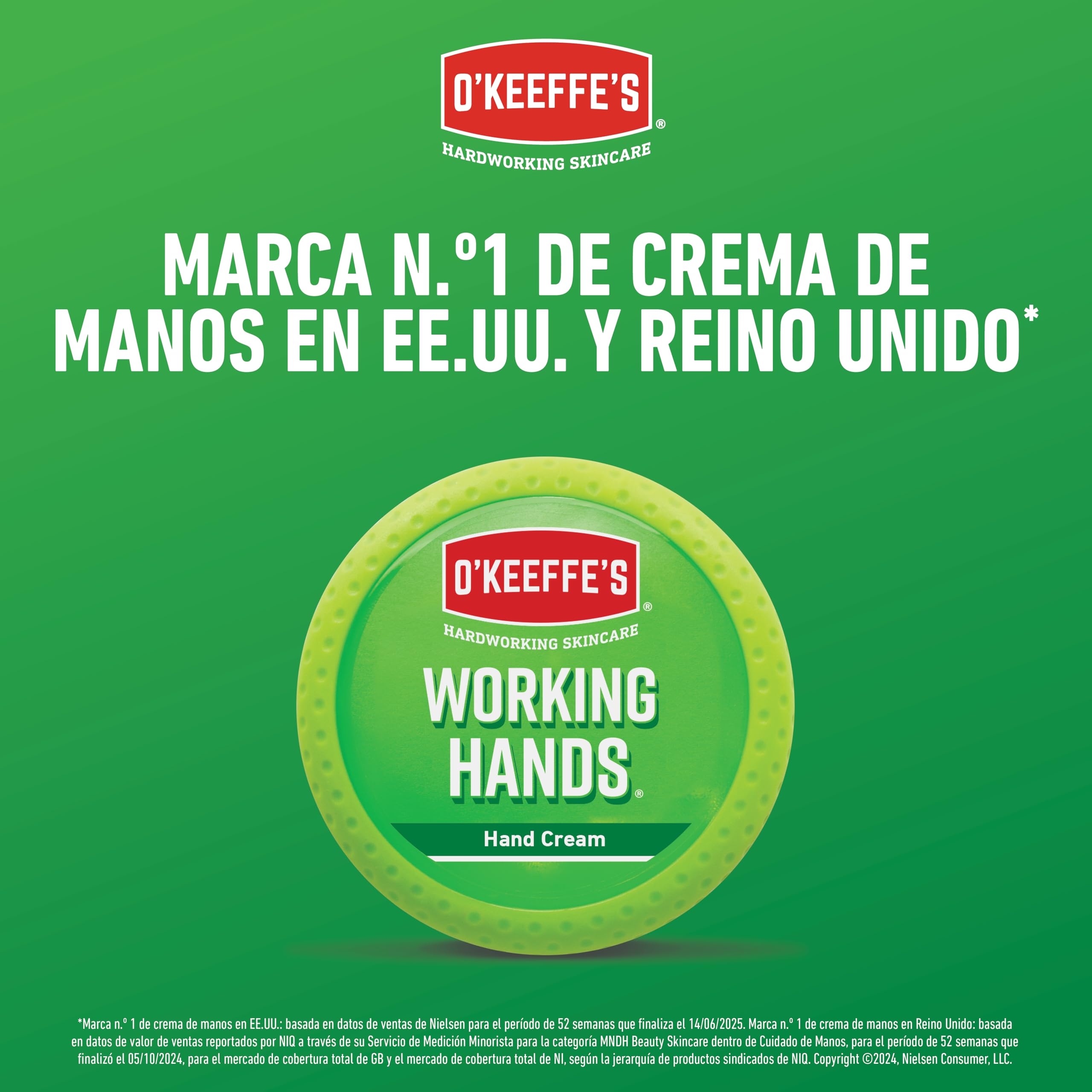 O`Keeffes Working Hands Crema para manos secas y agrietadas 80ml