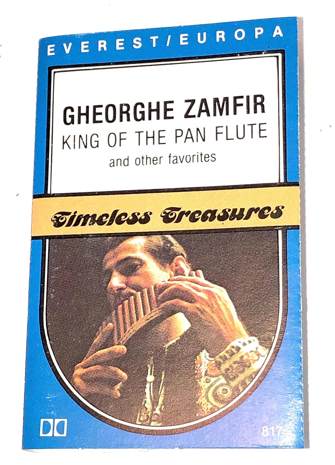 Zamfir The King Of The Pan Flute Cassette NM Holland Musique