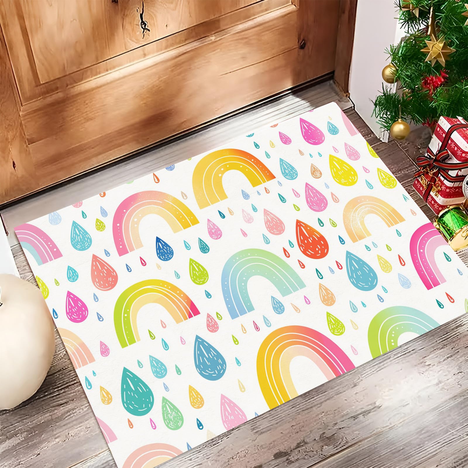 Tapis antidérapant et lavable absorbant pour les pattes de chien