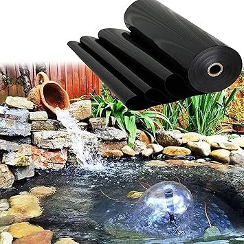 Image JTYX HDPE Pond Liner Pond Skins Liner for Fish Pond, Garden Pond, Koi Ponds, Water Gardens and Fountains Image JTYX HDPE Pond Liner Pond Skins Liner for Fish Pond, Garden Pond, Koi Ponds, Water Gardens and Fountains