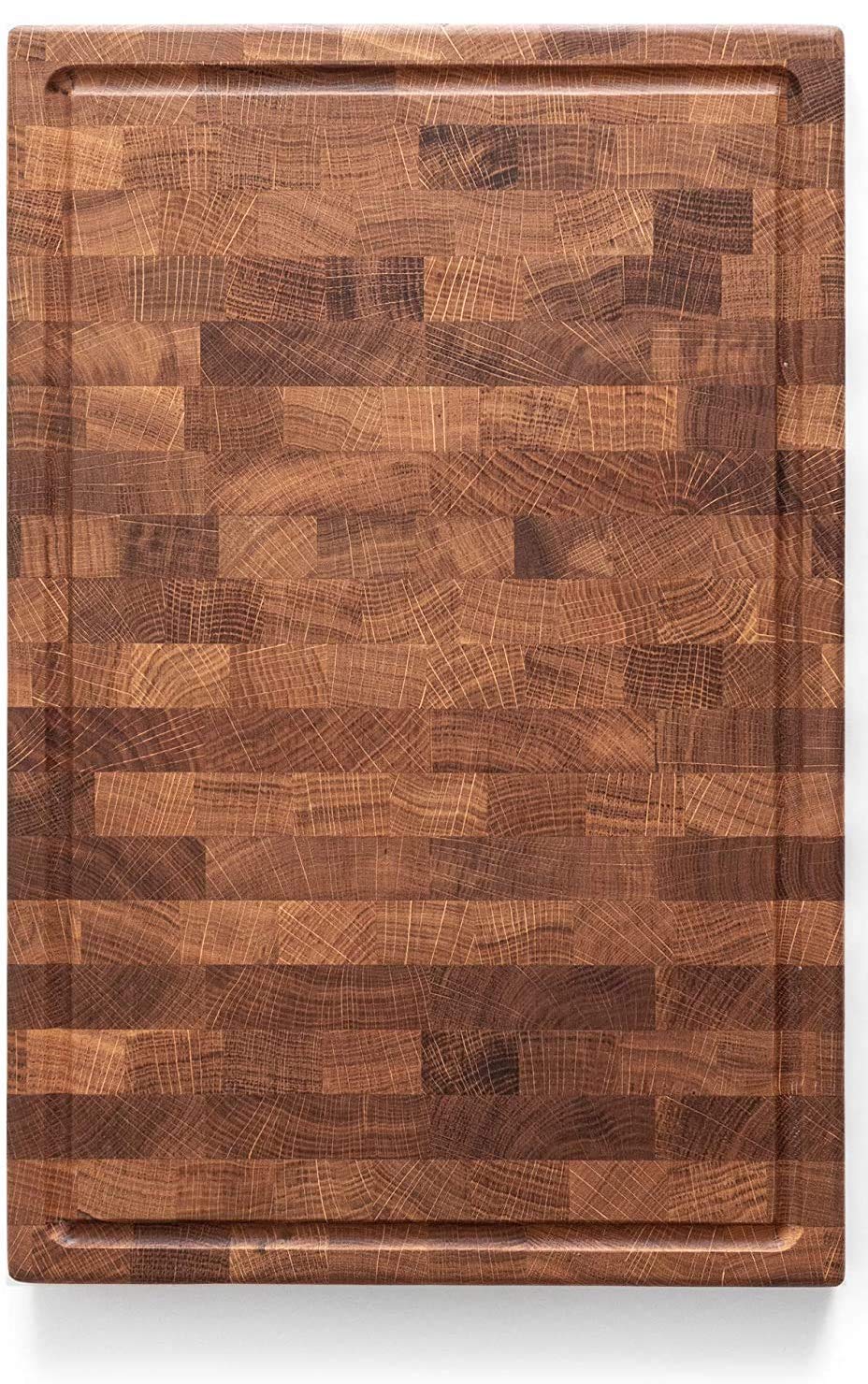 Buy Daddy Chef End Grain Wood cutting board with Juice Drip Groove