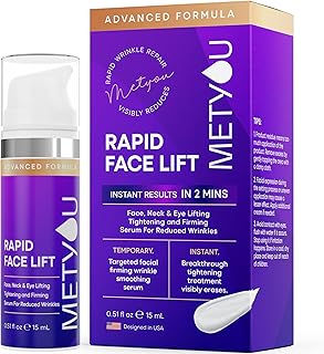 Rapid Face Lift - Instant Wrinkle Remover for Face - Anti Aging Serum Visibly Reduces Under-Eye Bags, Dark Circles, Wrinkles, Fine Lines & Crow's Feet Instantly - Advanced Formula 30g