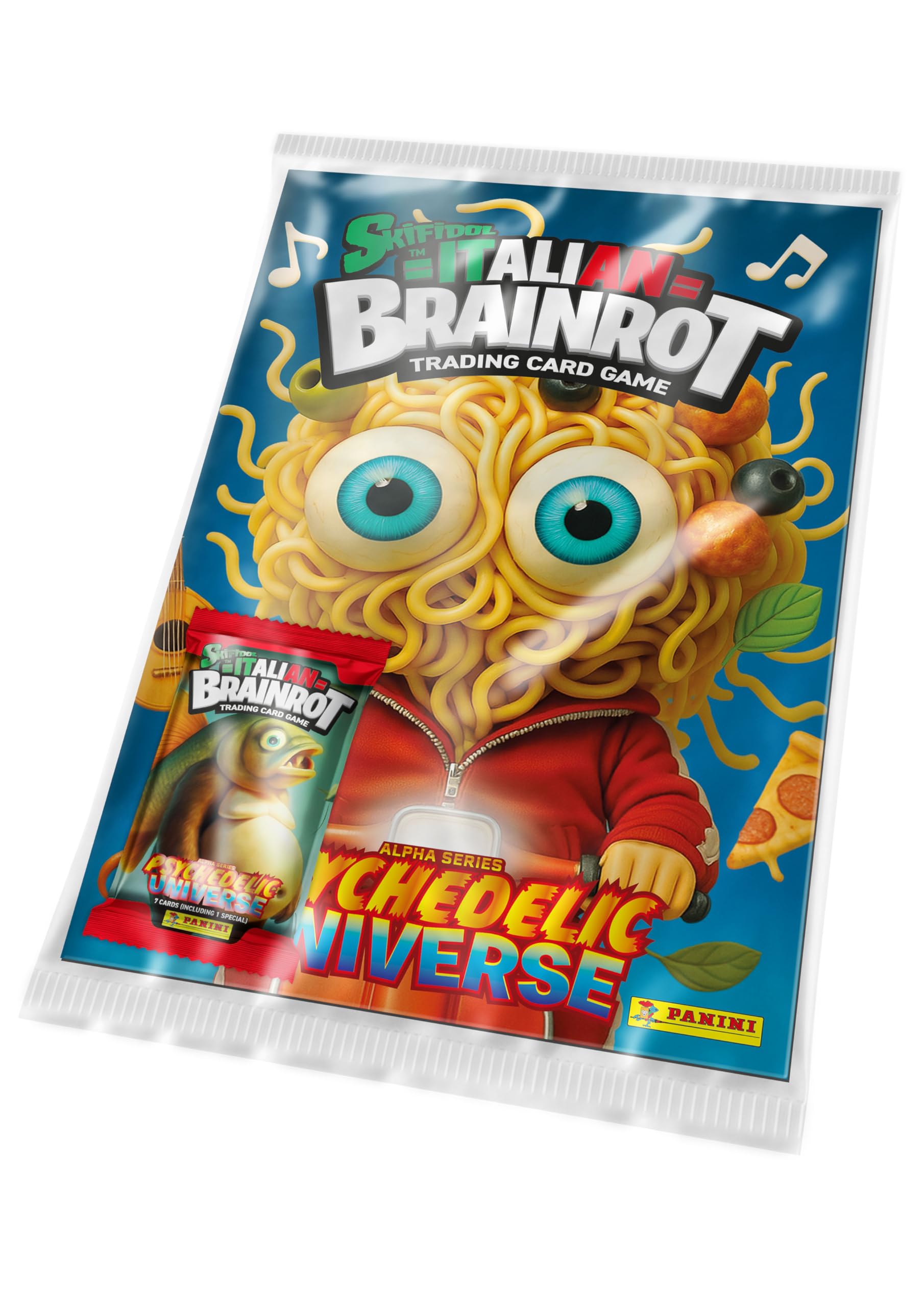 WBZOWRB Boîte Contenant 36 sachets Skifidol Italian Brainrot Mix Psychedelic – Jeu de Cartes à Collectionner – Trading Card Game, Type B,Quatre Types d'emballage différents WBZOWRB Boîte Contenant 36 sachets Skifidol Italian Brainrot Mix Psychedelic – Jeu de Cartes à Collectionner – Trading Card Game, Type B,Quatre Types d'emballage différents