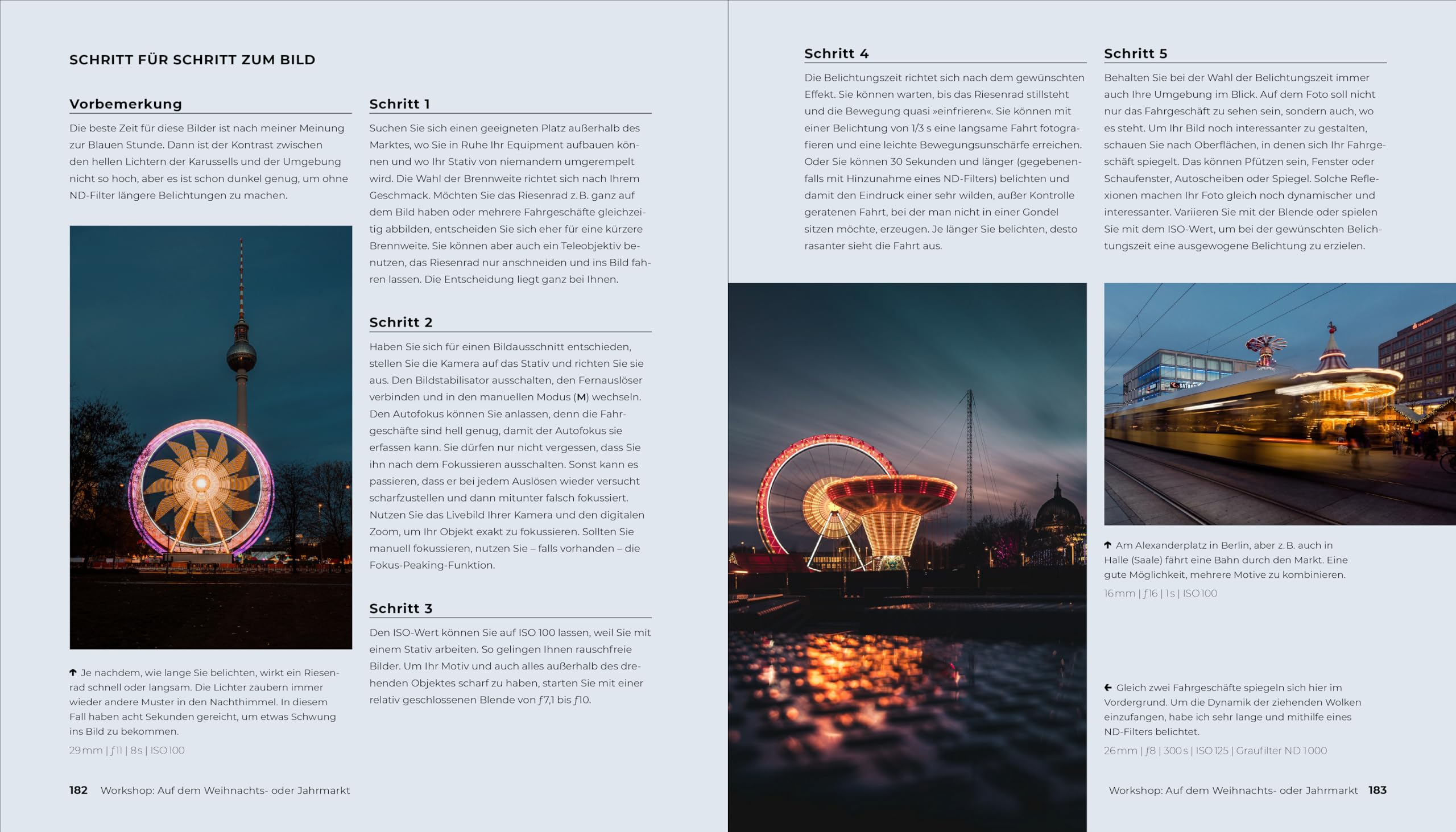 Nachtfotografie: Kreativ fotografieren mit Langzeitbelichtung, Lightpainting und Available Light. Wissen, Workshops und Inspiration