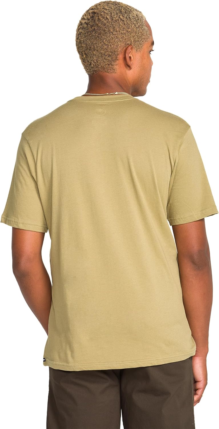 Volcom Mens Circle Stone Organic Short Sleeve T-Shirt – Soft Cotton Crewneck with Logo Graphic - Image 5