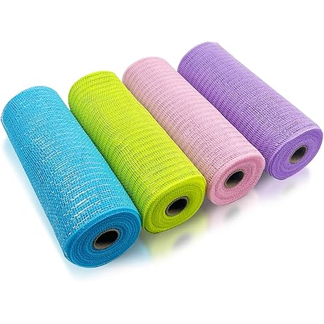 Spring Easter Wired Edge Ribbon by Cieovo: Perfect for Festive Easter Decor