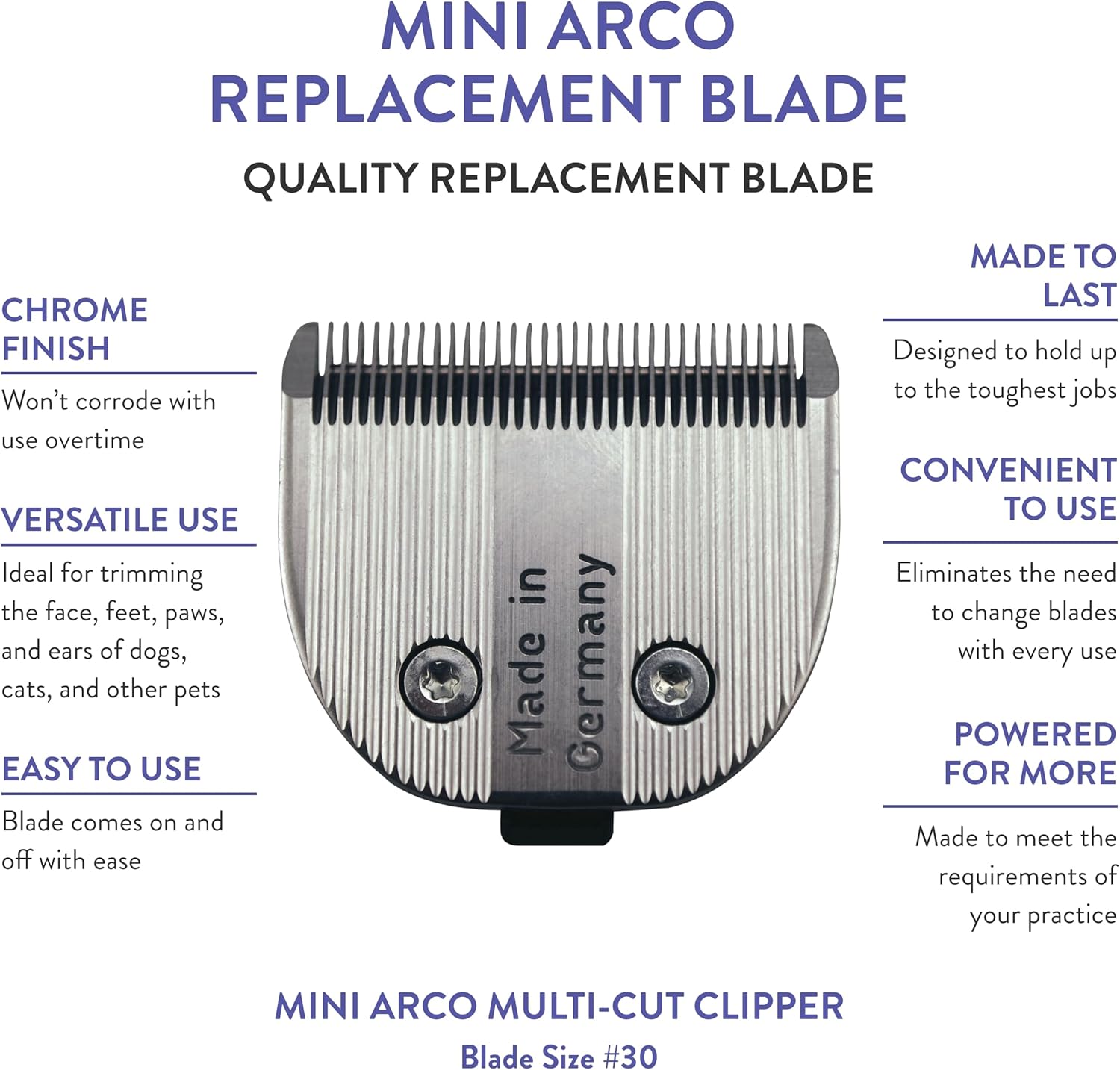 Wahl Professional Animal 30 MiniArco Replacement Trimmer Blade (2179-100)