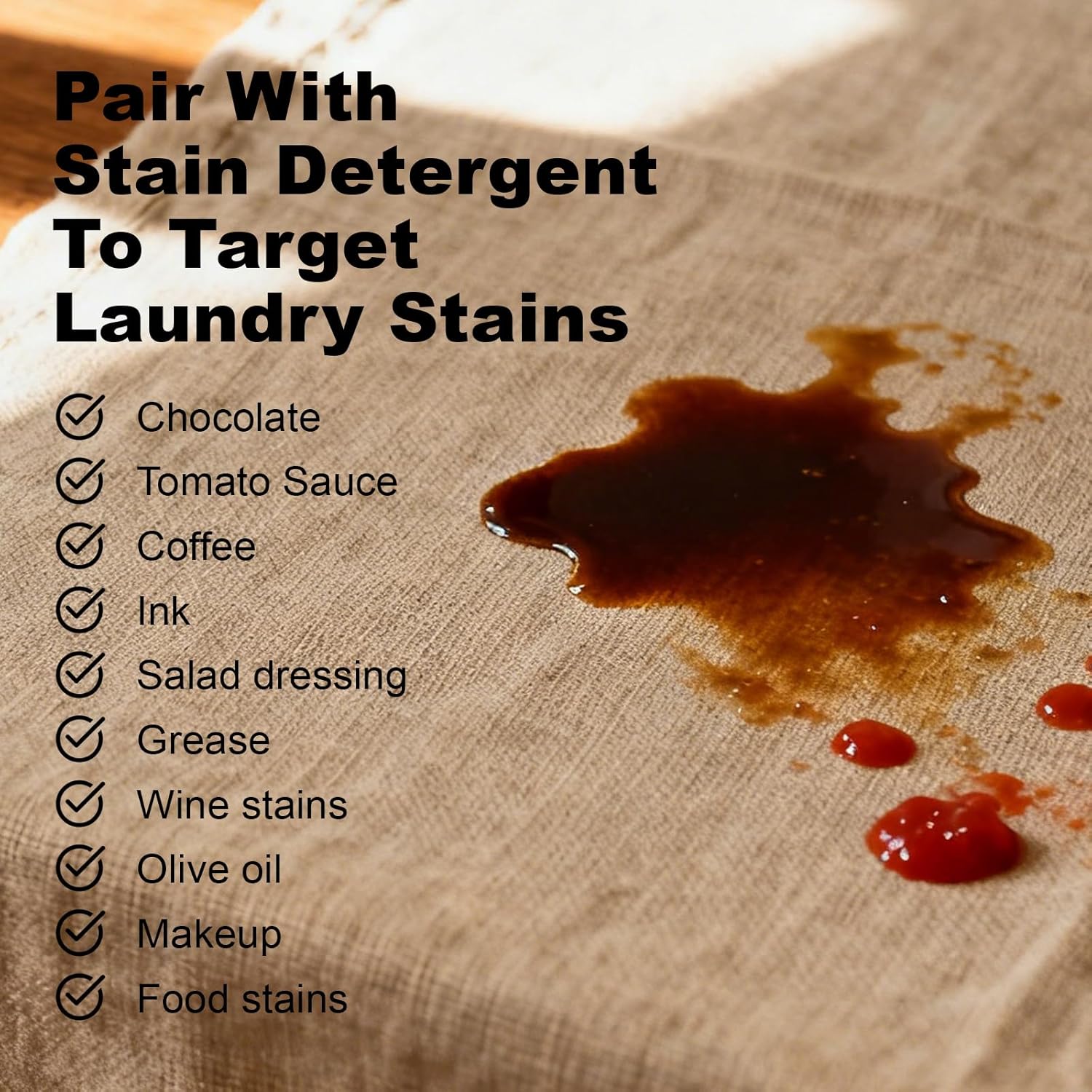 2 Pack Natural Boar Bristle Laundry Stain Brushes, Effectively Removes Tough Stains from Delicate Fabrics, Cotton, Knits & Leather - Gentle Scrubbing for Clothes, Shoes& Upholstery Without Damage - Image 6