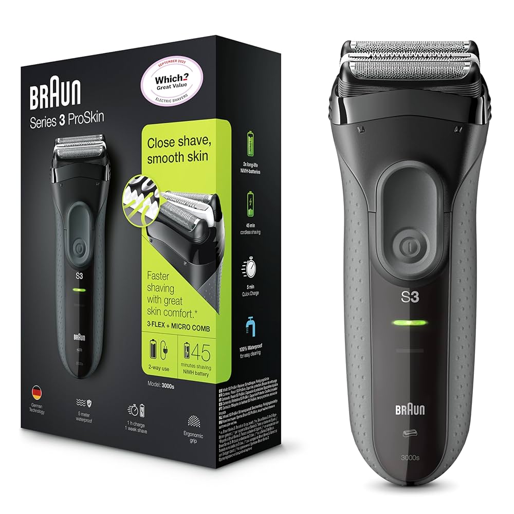 BRAUN - 【2つセット】BRAUN Series3 ProSkin ブラウン電気シェーバーシリーズ3プロスキン|Braun JP