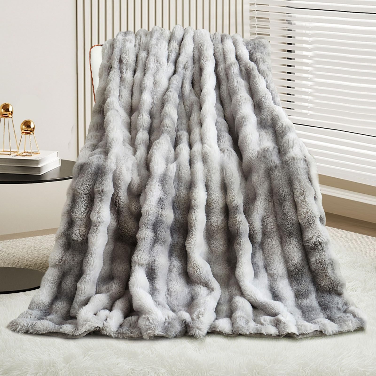GKXLH Kuscheldecke Flauschig - Weiche Plüsch Kuscheldecke, F