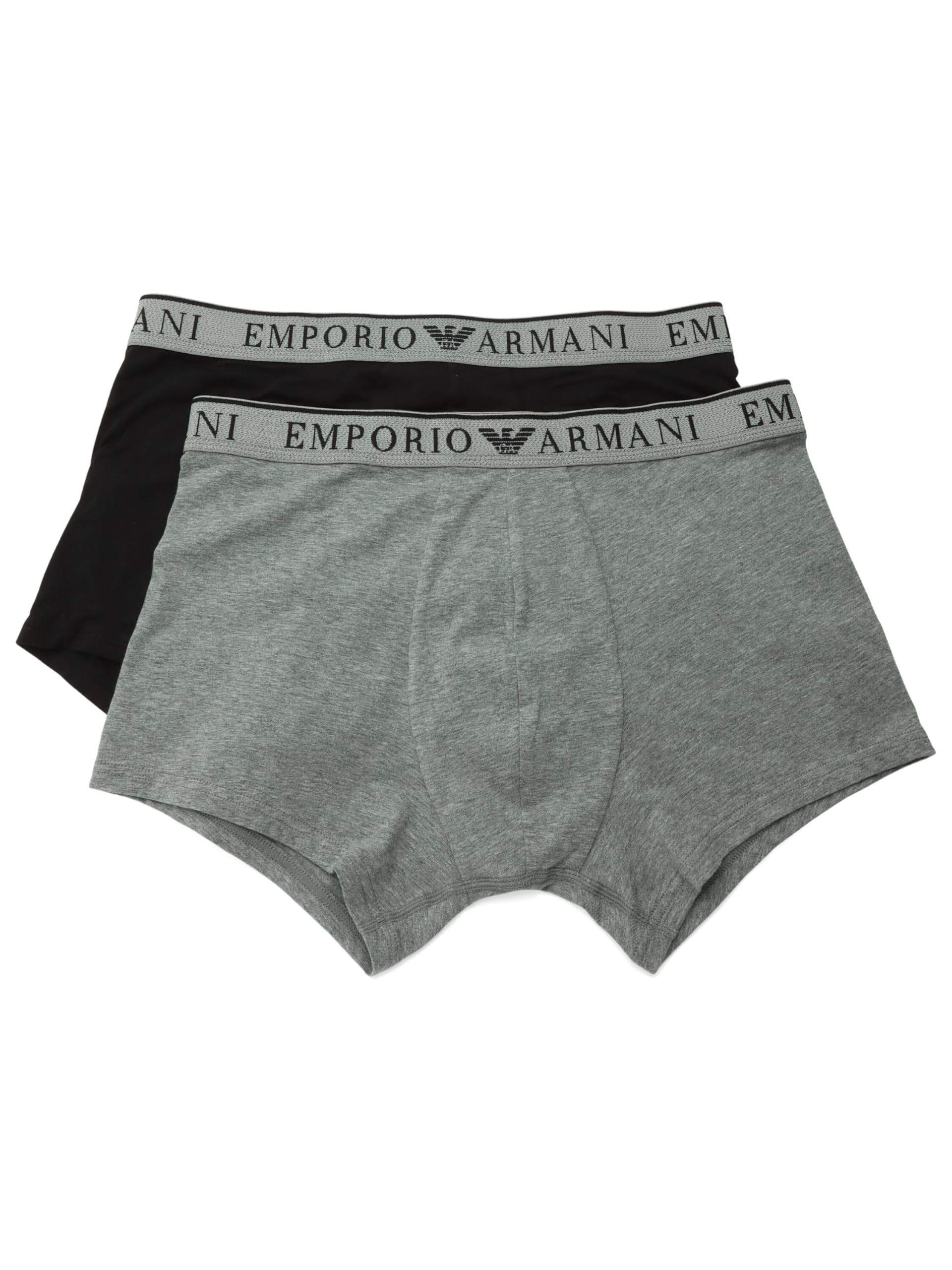 Emporio Armani Man's Endurance 2-Pack Trunk Black XL
