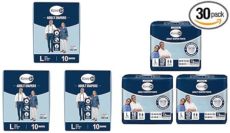 Kare In Adult Diaper Large,Waist Size 101-139cm (40