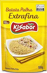 KiSabor, Batata Palha Extra Fina, 100 Gramas