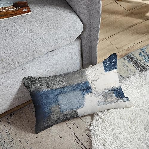 Vista 49 de Britimes Fundas de almohada modernas para decoración del hogar, 18 x 18 pulgadas, juego de 2 fundas de almohada decorativas, fundas de almohada Gris