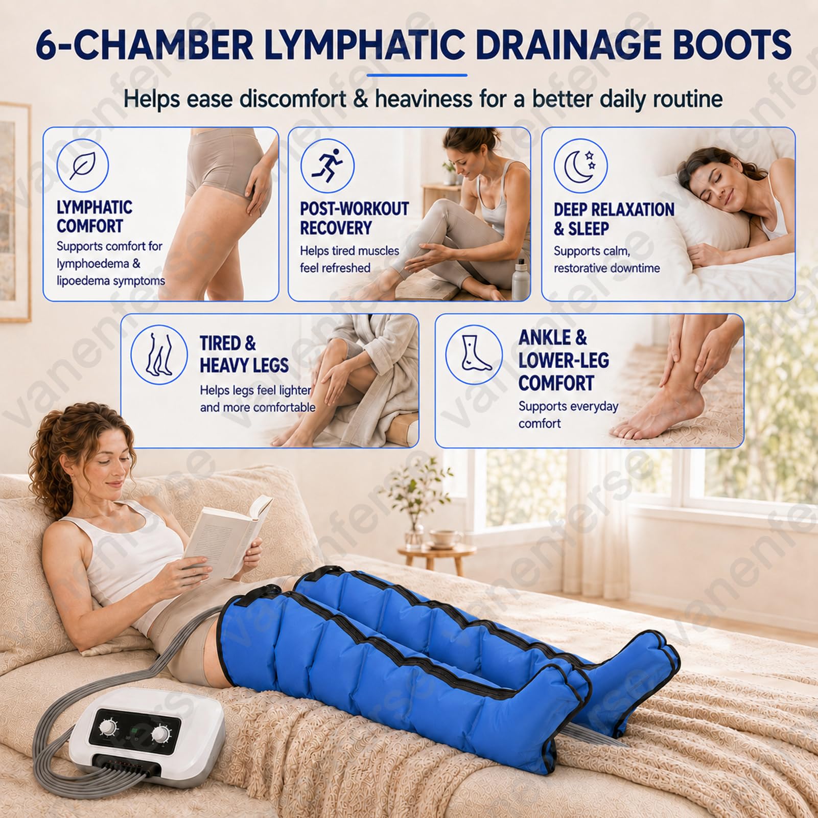 Lymphdrainage Gerät | Lymphdrainage Gerät Beine Bei Lipödem Massagegerät