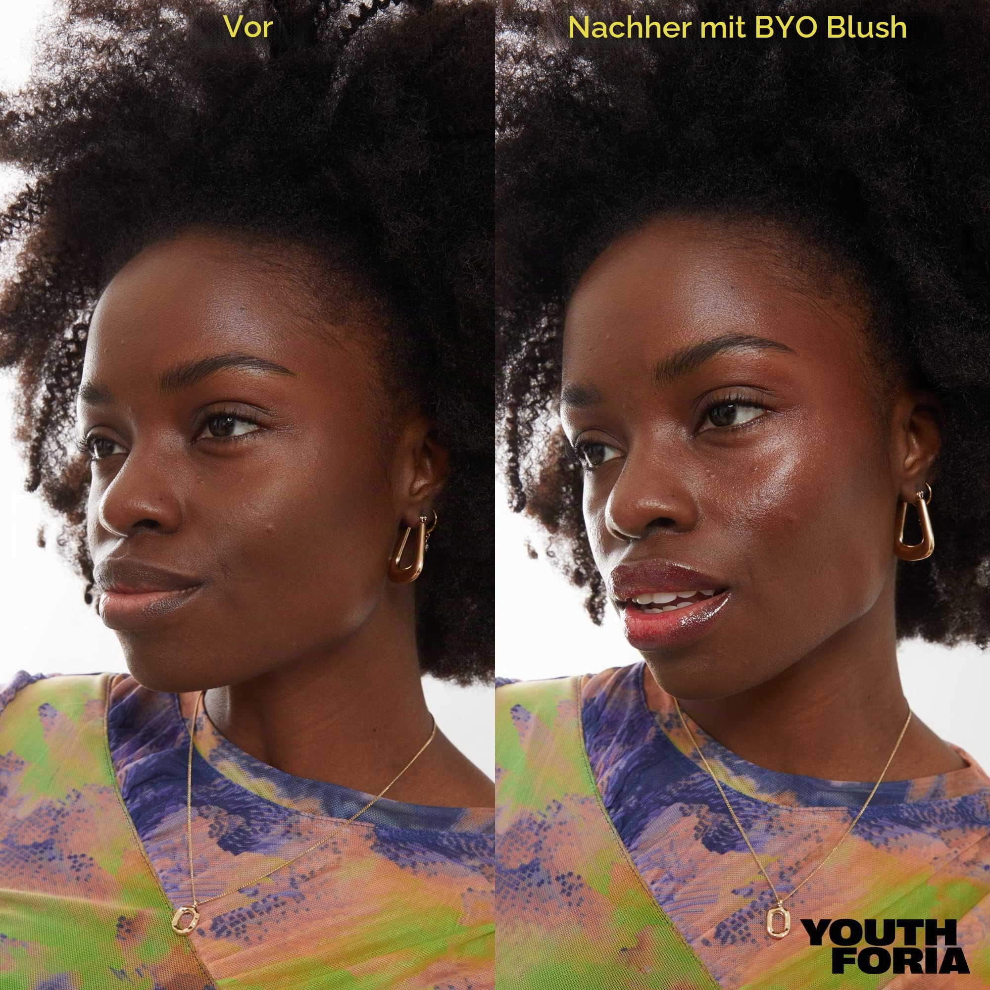 Youthforia BYO Blush - Grünes Farbwechselndes Flüssiges Blush-Öl, 6,5 ML Gel-Kontur für Wangen, Koreanischer Stil