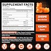 Gomitas de Beta Alanina 2000mg para Recuperación Muscular, Sin Azúcar, Veganas, 60 | Suplemento de Aminoácidos 4 en 1 con Glicina, TMG y Vitamina B6 para Adultos, Sabor Naranja, 60 Gomitas 3