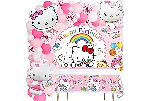 Decoración de Hello Kitty para Fiesta de Niña