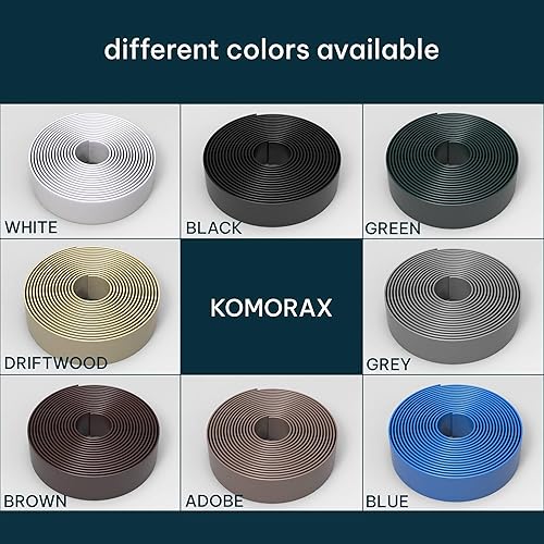 Miniatura 6 de Driftwood - Correa de vinilo para silla de 1.5 pulgadas de ancho y 20 pies de longitud, para patio, césped, jardín, muebles de exterior, acabado mate