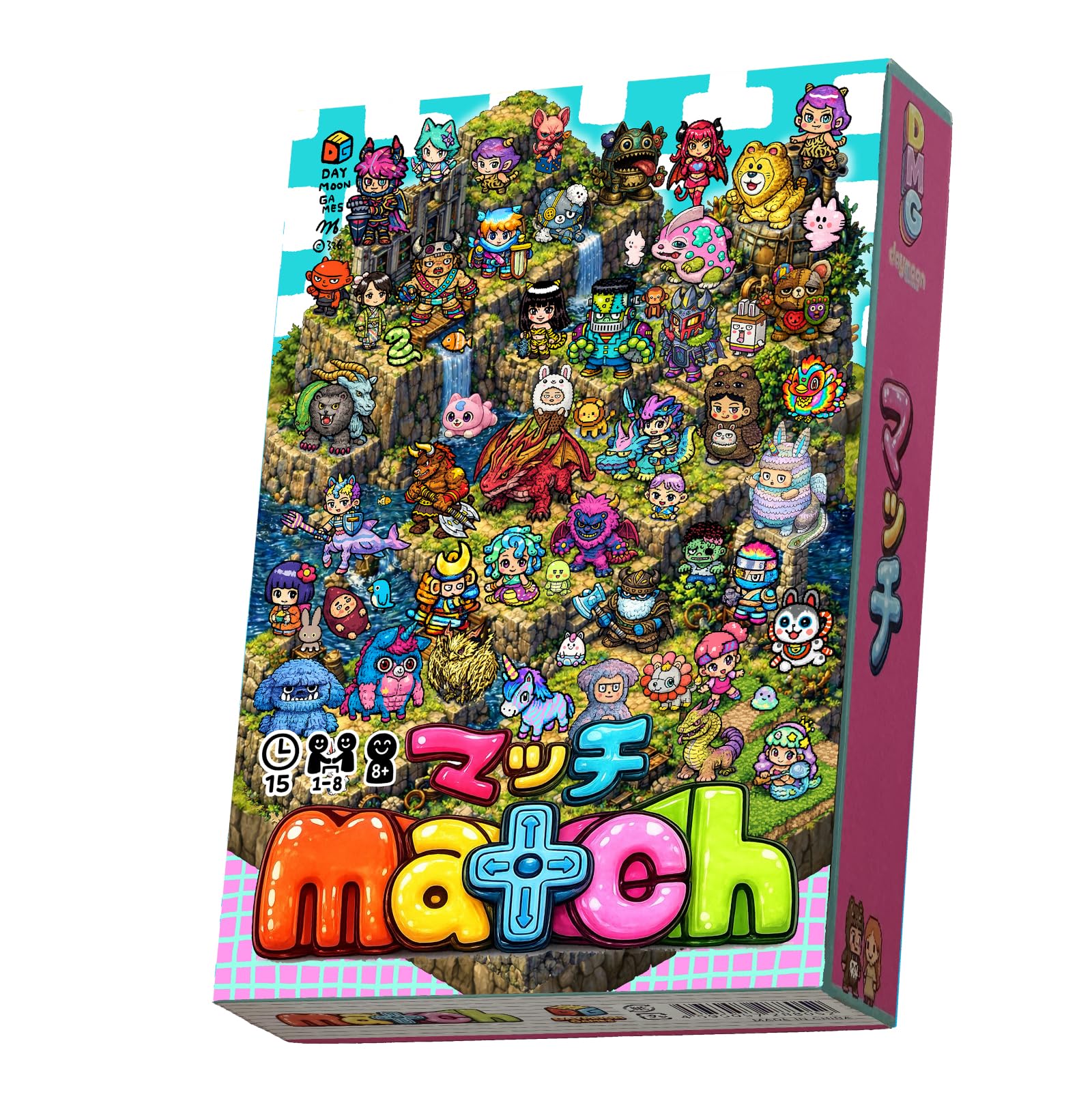 Amazon | デイムーンゲームズ(Day Moon Games) マッチ (1-6人用 15分 8