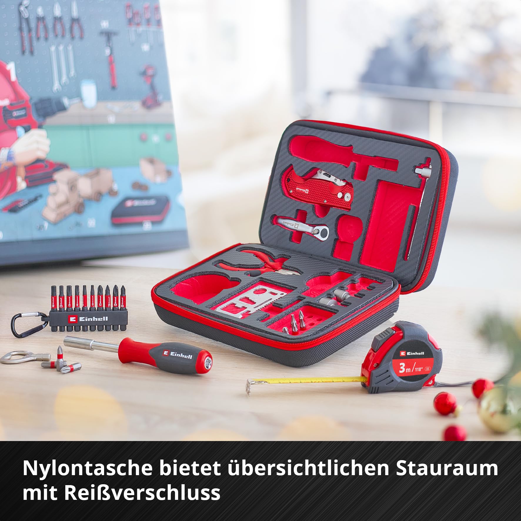 Einhell 37-tlg. Werkzeug-Adventskalender 2025