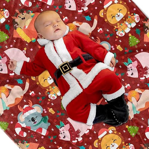 Miniatura 4 de Mantas de Navidad y mantas suaves de forro polar para niños
