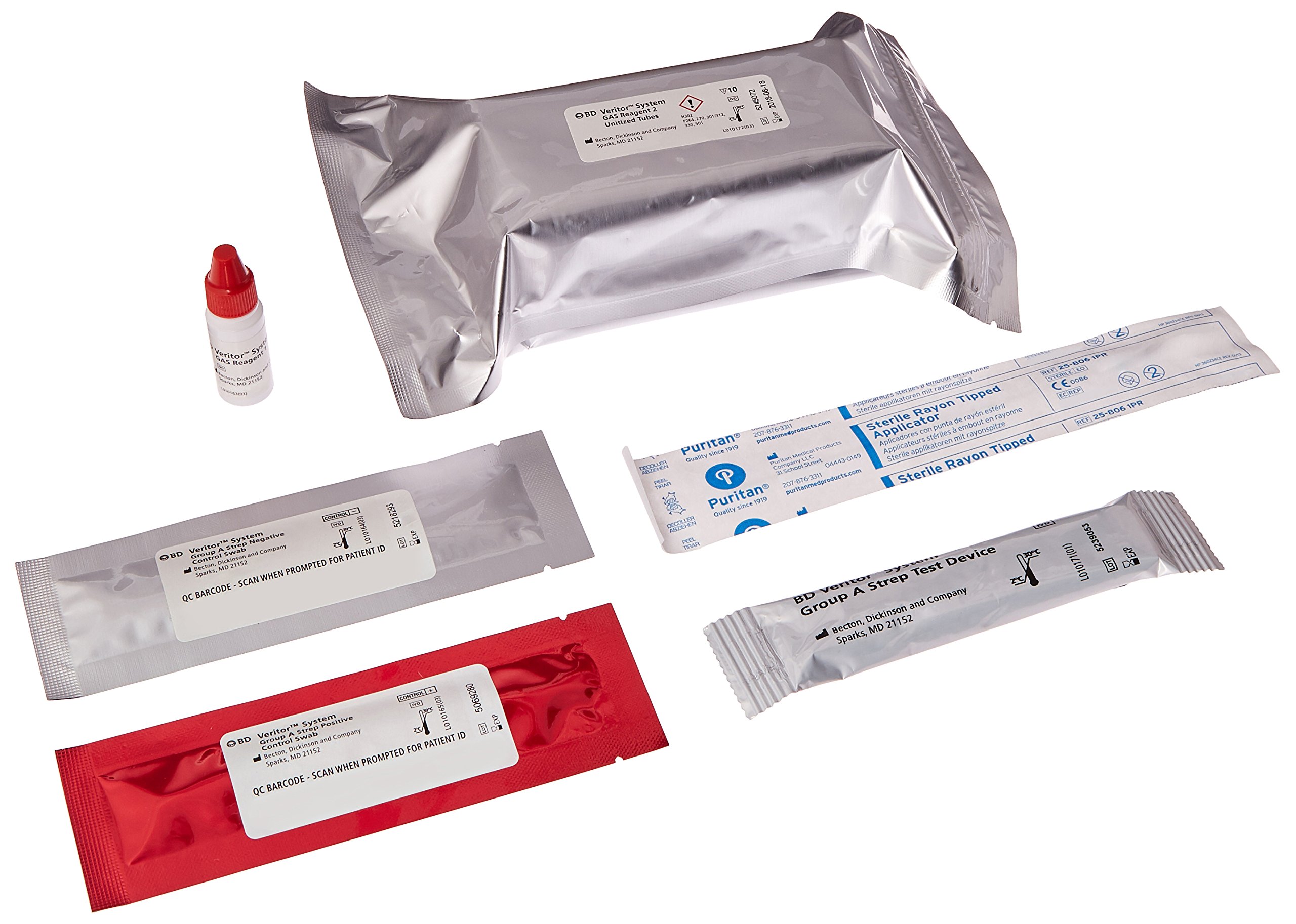 part1、part3、part4×3 Bdmedical Systems 256040 Veritor System Strep A Test Kit
