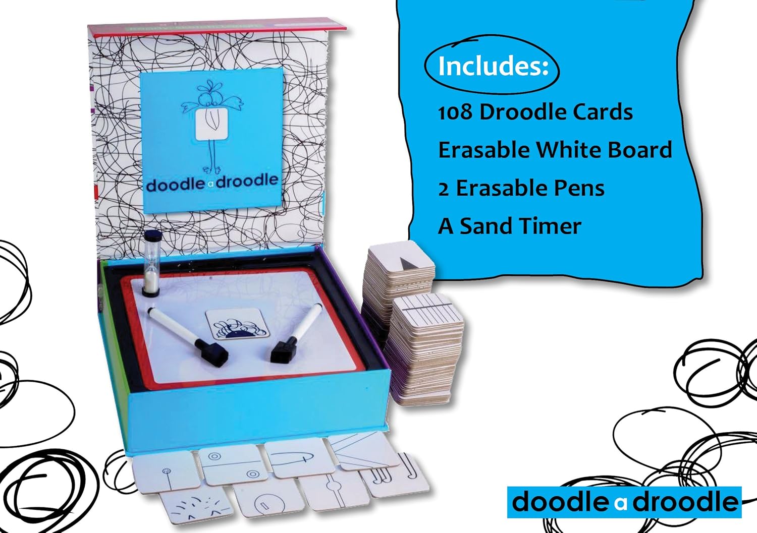 The Purple Cow Doodle Drawing Games - with this Party Art Drawing Game You Can Draw Anything! Your Favorite Picture Or Something Exciting! Family Fun, Epic For Kids & Adults