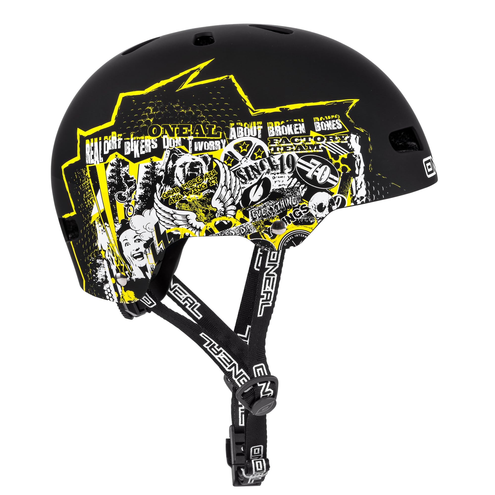 O'NEAL Dirt LID ZF Helm RIFT Yellow