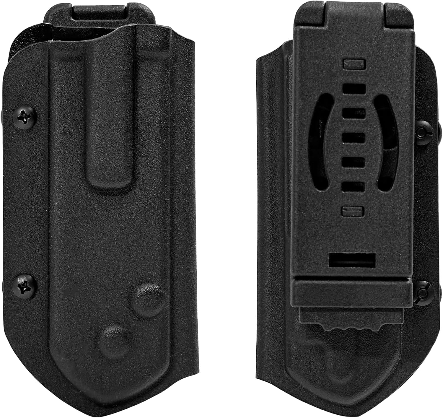 Custom Kydex Knife Sheath for Large Chris Reeve Sebenza 31, OWB EDC Belt Holster Holder with Adjustable Retention and Locking Duty Belt Clip, 1.5mm Tactical Scabbard (Sheath Only)