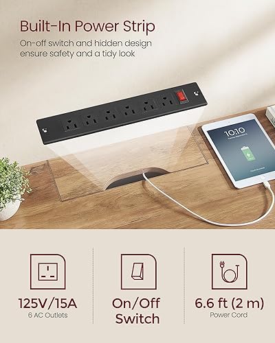 Miniatura 5 de VASAGLE LIRY Collection ULTV322K41 - Soporte de TV para televisores de hasta 65 pulgadas, centro de entretenimiento de granja con puertas corredizas