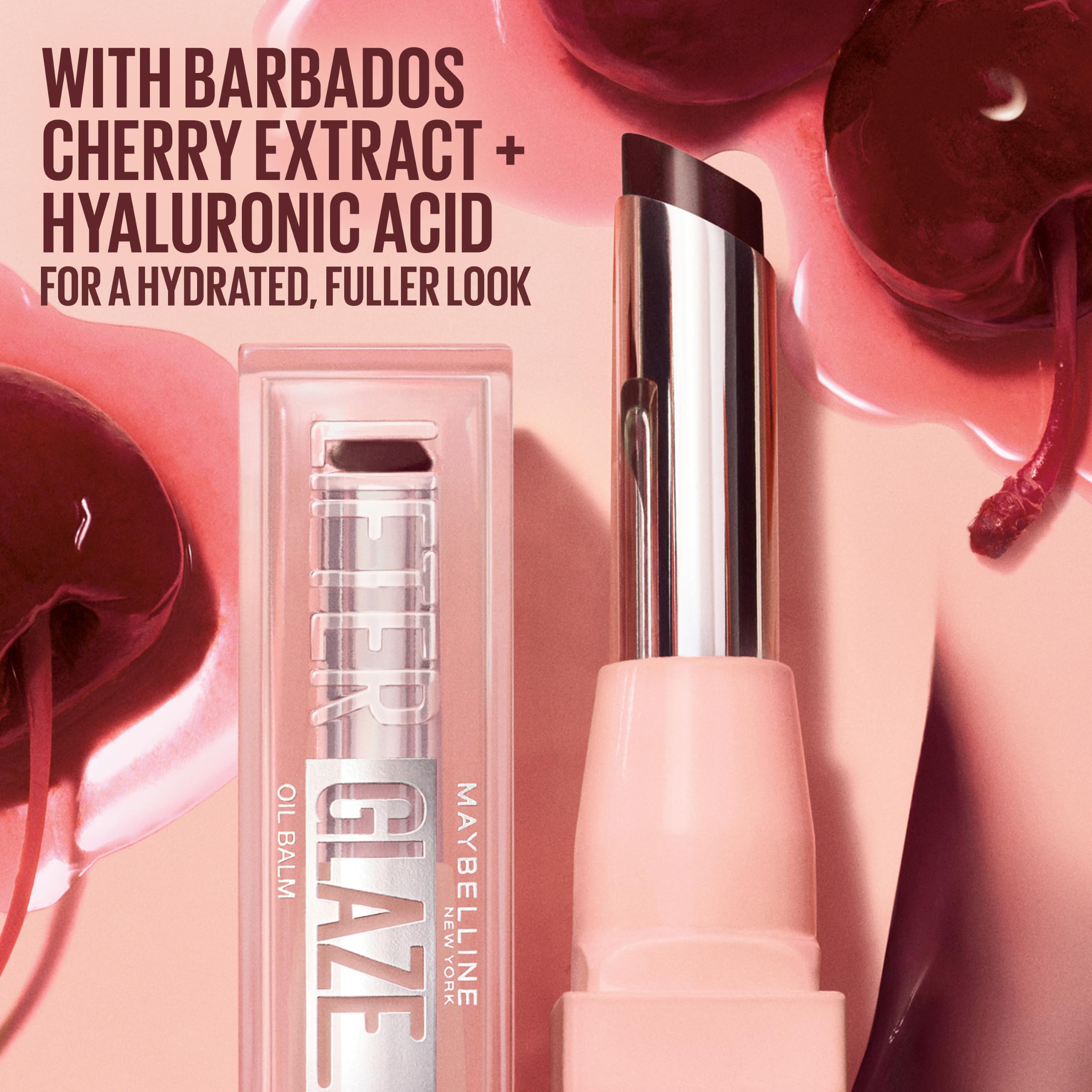 Maybelline New York Lifter Glaze Shea Yağı ve Hyalüronik Asit içeren Renkli Dudak Balmı - 07 Berry Haze