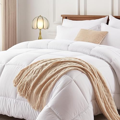 Miniatura 9 de Newspin Juego de edredón de 6 piezas para cama individual en una bolsa, color gris oscuro, para todas las estaciones, juegos de ropa de cama