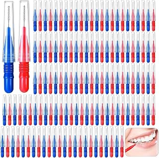 100 Stück Interdentalbürsten, wiederverwendbar