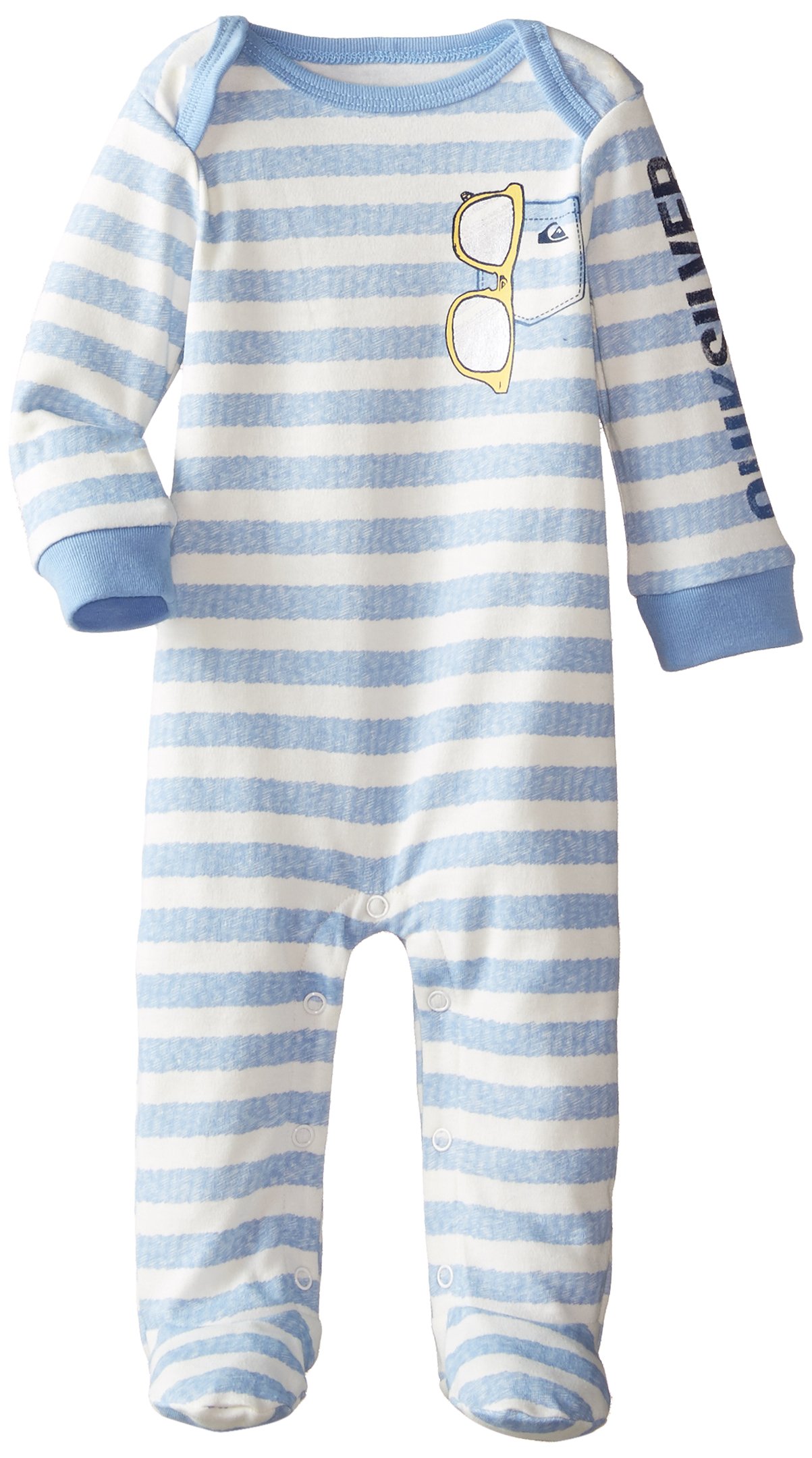 Quiksilver Baby-Boys Newborn Blue Stripes Sleeper