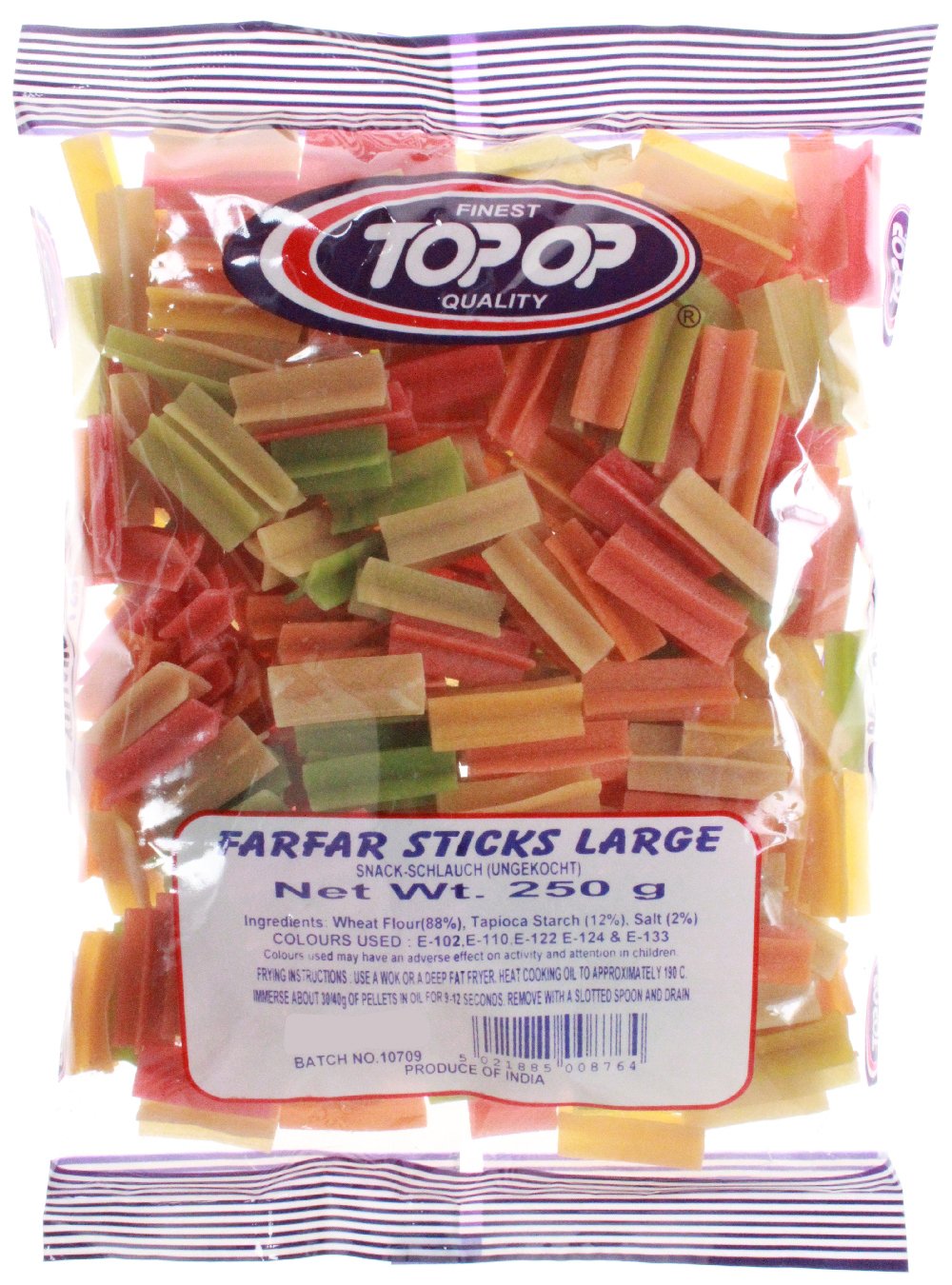 Top-Op Far Far Sticks groß, farbig, 250 g, 10 Stück