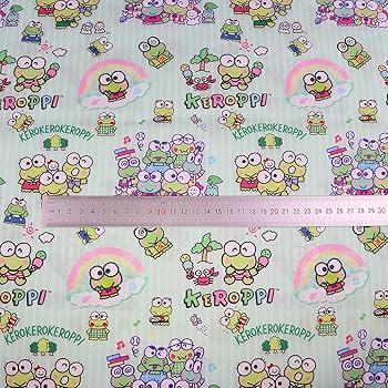 Amazon | ケロケロケロッピ 生地 ハギレ 布地 布 パッチワーク布