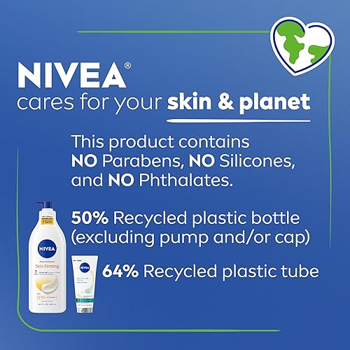 Miniatura 11 de NIVEA Sheer Hydration Loción corporal reafirmante para la piel (16.9 onzas líquidas) + crema de gel corporal reafirmante y tonificante para la piel