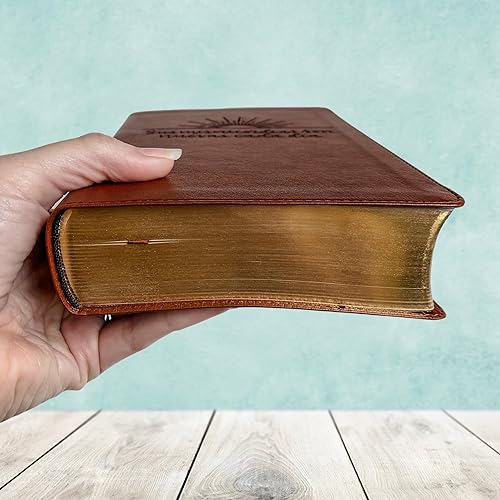 Miniatura 5 de JOY CREATIVE Biblia paralela en español/inglés (RVR/ESV) | Personalizado con nombre | Diseño personalizado con letras a mano y grabado con láser |