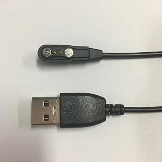 スマートウォッチ K66 K65用 磁気充電器 USB充電ケーブル
