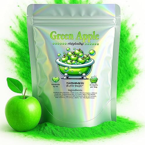 Miniatura 30 de Bomba de baño con brillo de lavanda morada en una bolsa, bombas de baño perfumadas hechas a mano para mujeres, niños y hombres, bombas de baño a