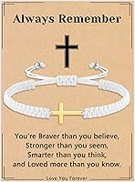 Vista 26 de Pulseras con Iniciales para Mujeres Adolescentes Niñas Hechas a Mano Pulsera Trenzada de Cuerda para Hombres Joyería Regalos de Cumpleaños