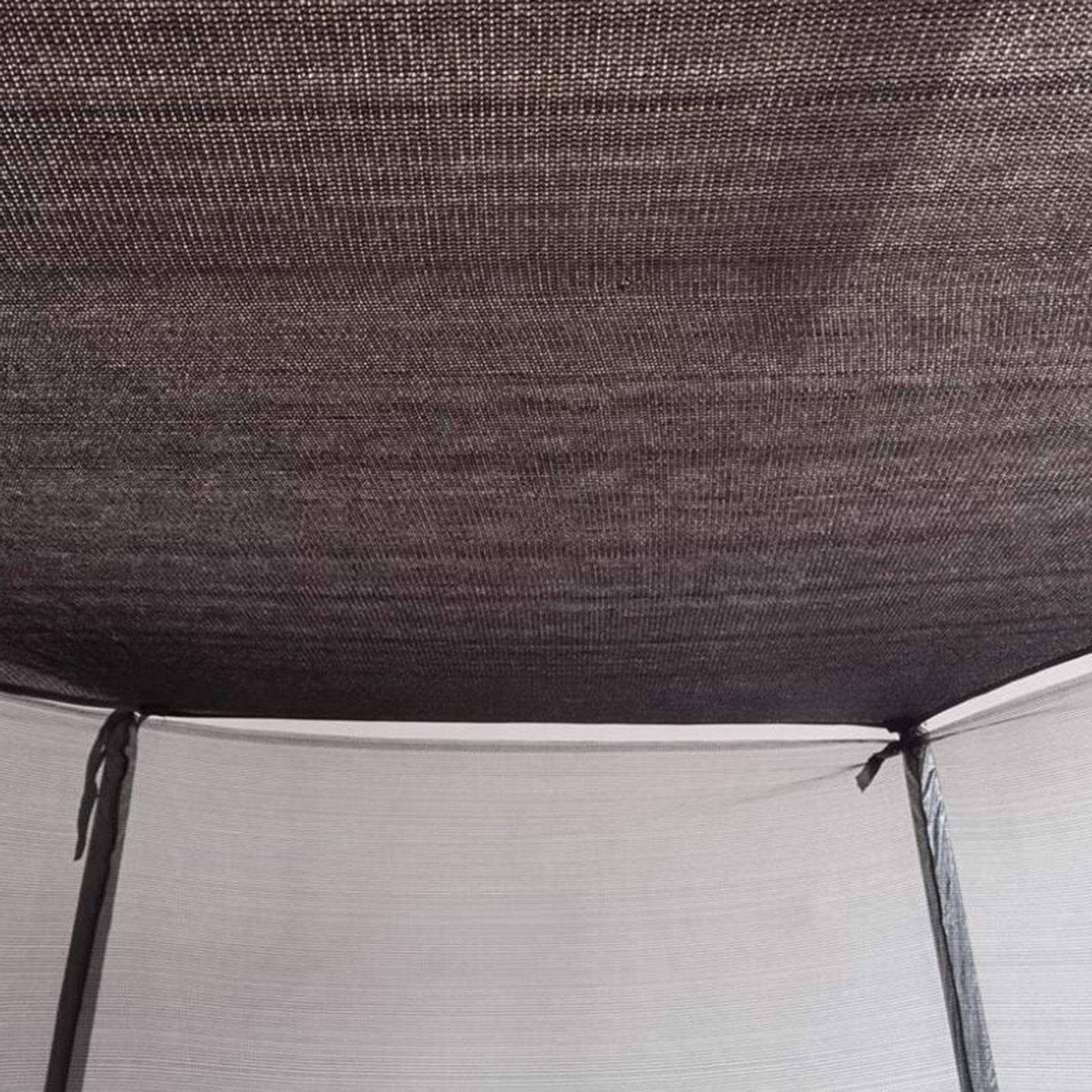 Trampolin Sonnenschutz Abdeckung für 12 Stangen, Sonnendach, UV-Beständig | Trampolin Sonnenschutz Zelt | Leichtes Sonnensegel | Trampolin Überdachung | einfache Montage | Trampolin Zubehör