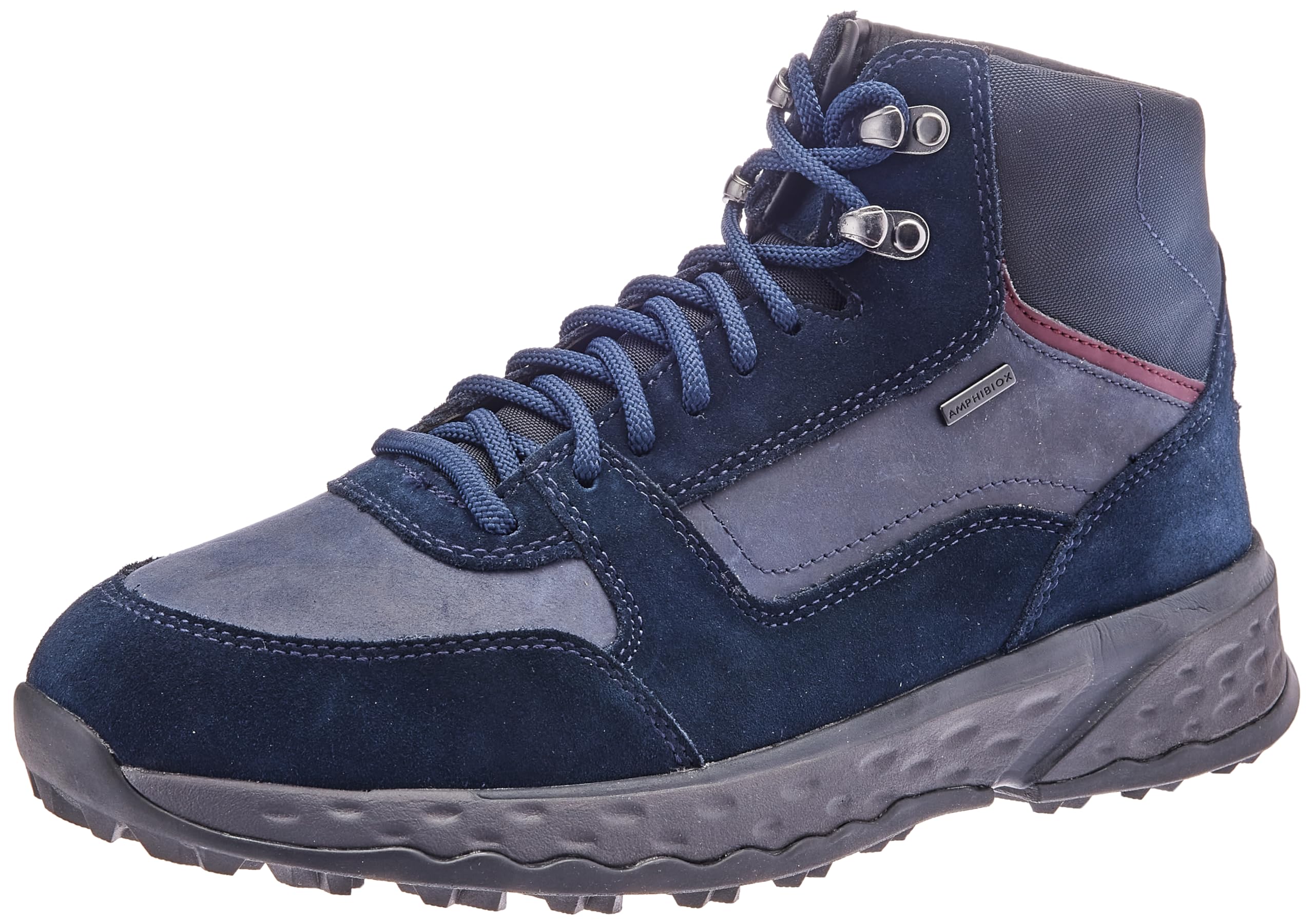 Geox Men's U Sterrato B ABX B Sneaker, Navy, 8 UK