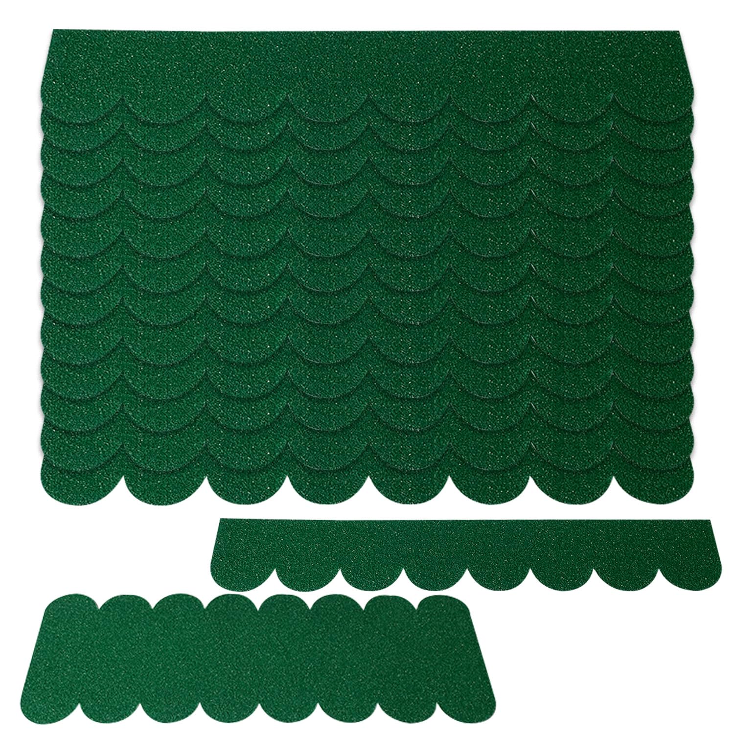 Dakshingles voor vogelhuis, 32 stuks, karton, zelfklevende bitumen