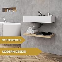 Vista 5 de INEVIFIT Báscula de baño, báscula digital de baño de alta precisión, mide un peso de hasta 400 libras. Incluye