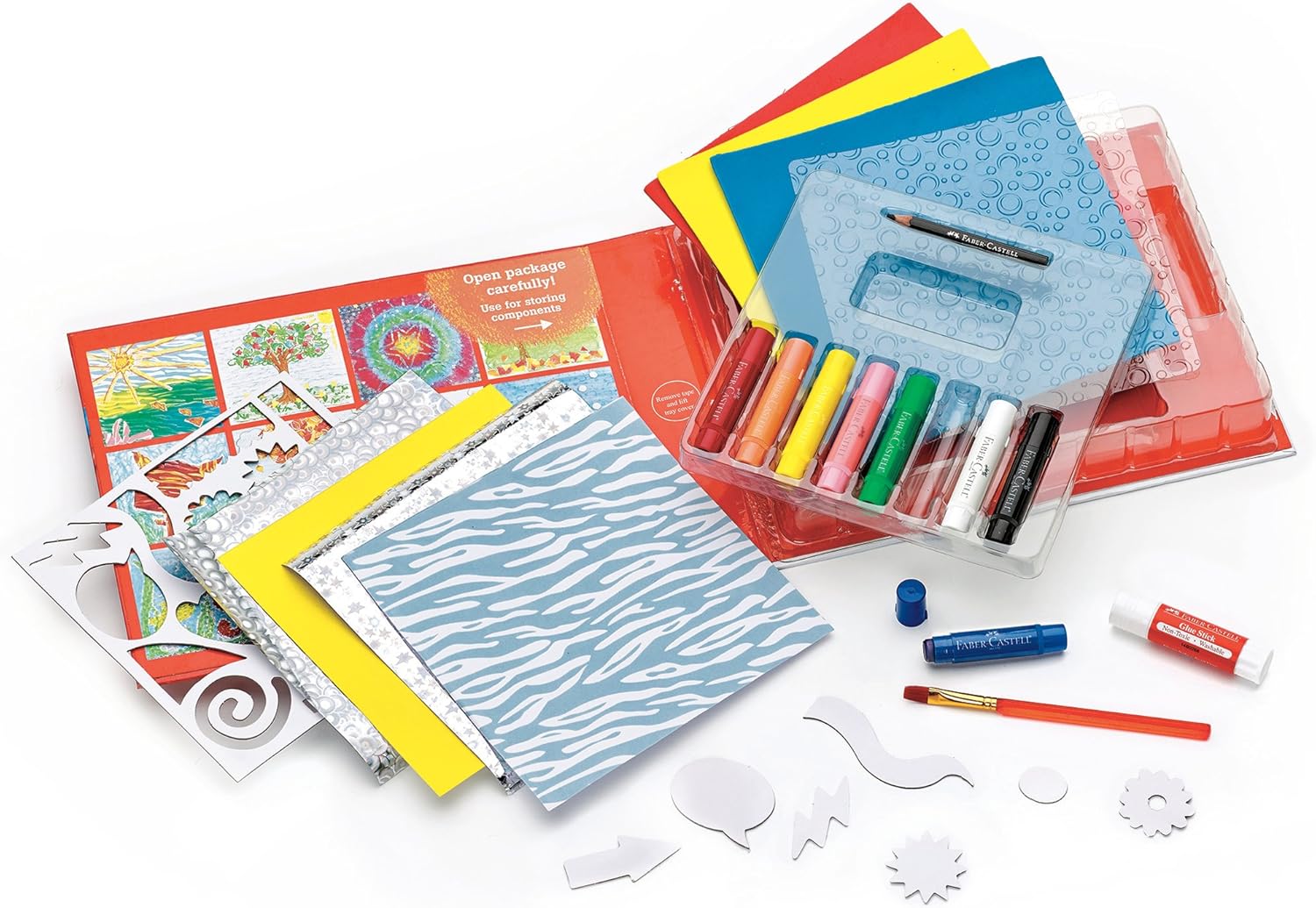 Creativity for Kids FaberCastell Do Art Gel Stick y kit de arte de