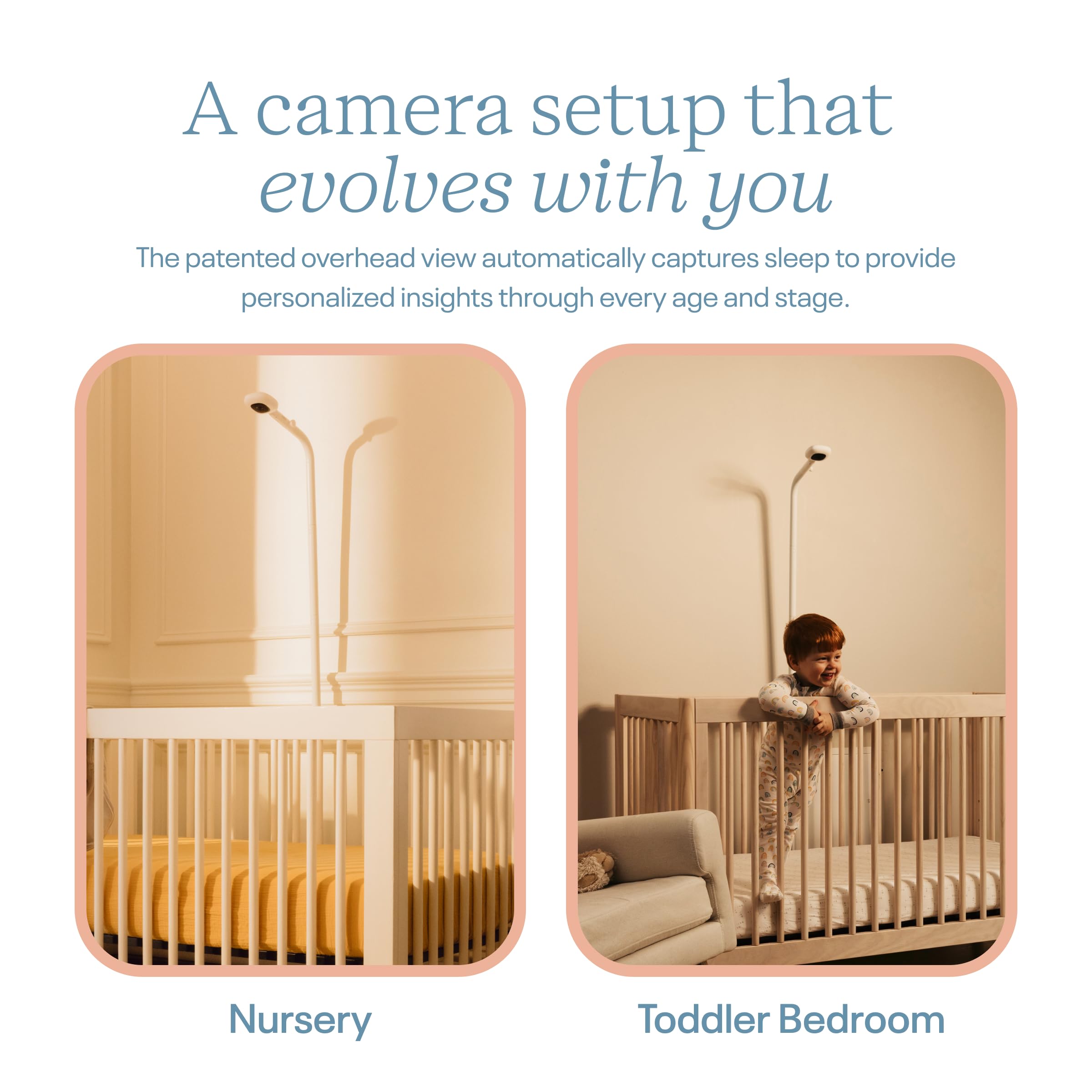 Nanit Pro Smart Baby Monitor e supporto da pavimento